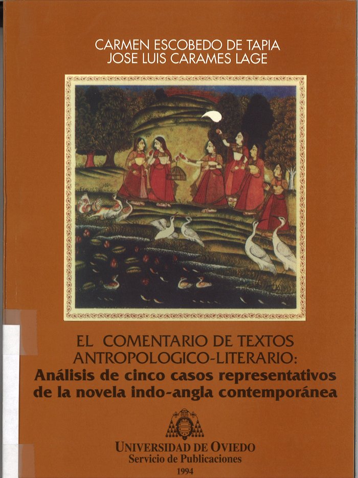 El comentario de textos antropológico-literario: análisis de cinco casos representativos de la novel, de Escobedo de Tapia, C