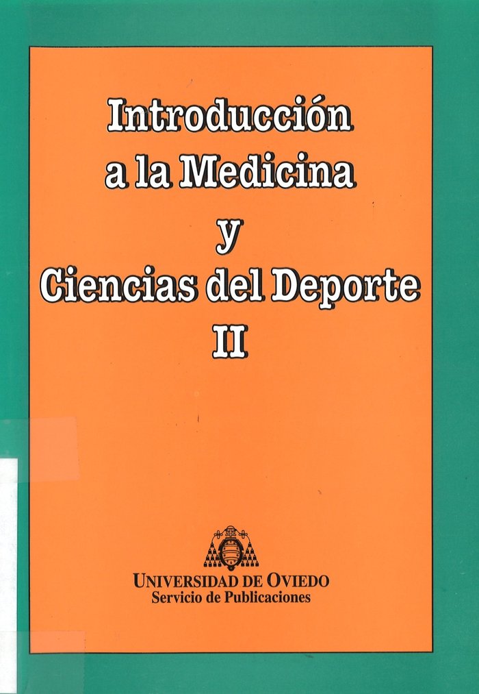 Introducción a la Medicina y Ciencias del Deporte I, de Marín Fernández | portada del libro