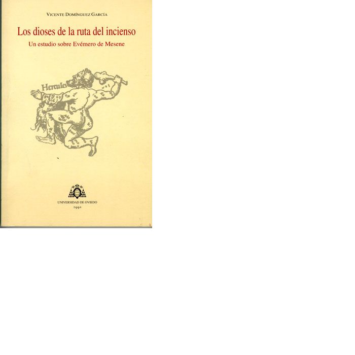 Los dioses de la ruta del incienso, de Domínguez García | portada del libro