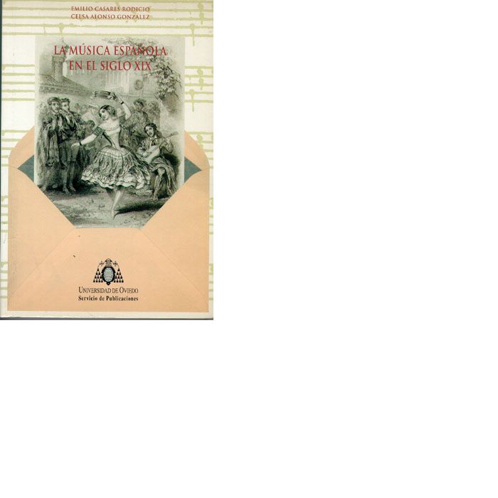 La música española en el siglo XIX, de Casares Rodicio | portada del libro