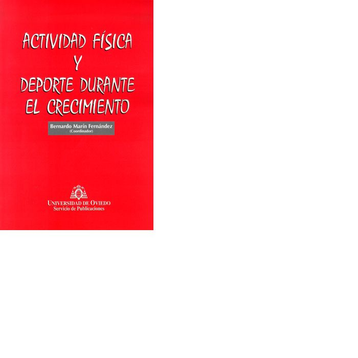 Actividad física y deporte durante el crecimiento, de Marín Fernández | portada del libro
