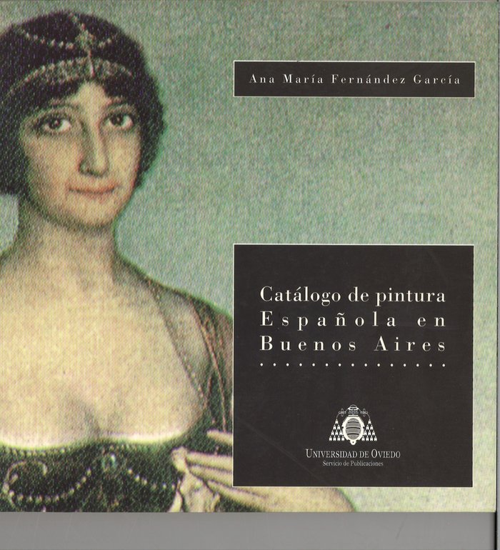 Catálogo de pintura española en Buenos Aires, de Fernández García | portada del libro