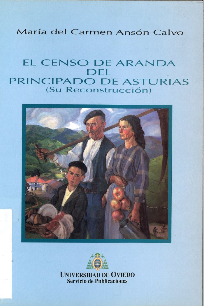 El censo de Aranda del Principado de Asturias, de ANSON CALVO, Mª CARMEN | portada del libro