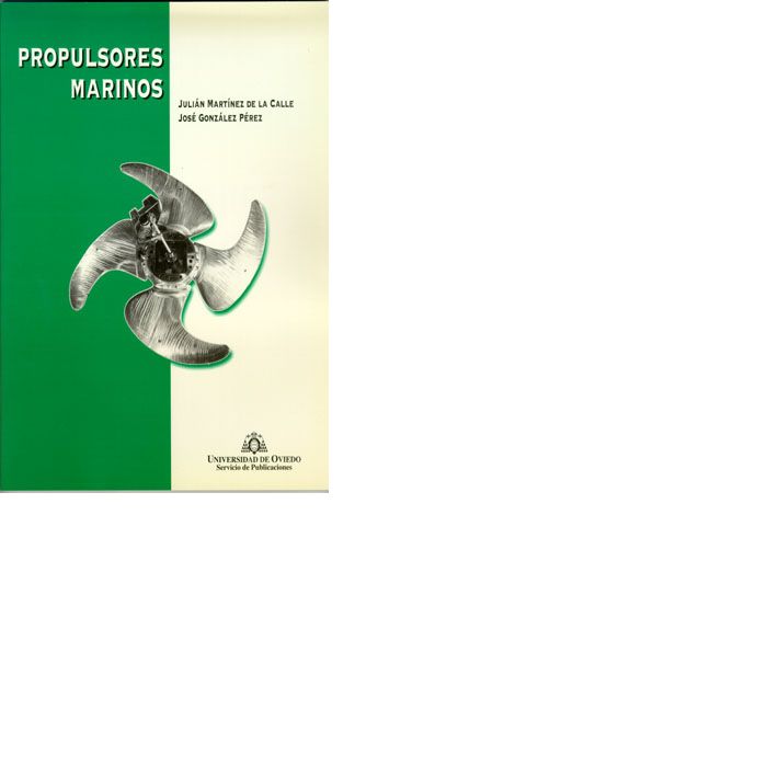 Propulsores marinos, de Martínez de la Calle | portada del libro