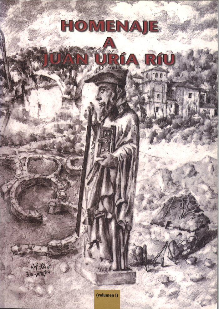 Homenaje a Juan Uría Ríu Vol. I, de Pérez-Bustamante de Monasterio | portada del libro