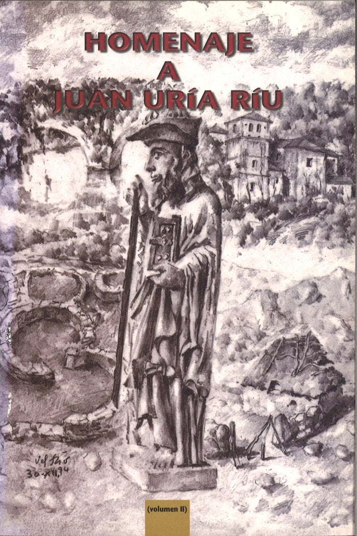 Homenaje a Juan Uría Ríu Vol. II, de Pérez-Bustamante de Monasterio | portada del libro