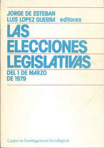 Las elecciones legislativas del 1 de marzo de 1979, de Espín, Eduardo | portada del libro