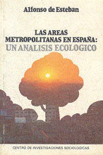 Las áreas metropolitanas en España, de Esteban Alonso, Alfonso de | portada del libro