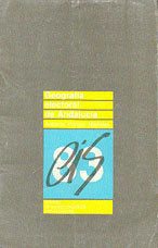 Geografía electoral de Andalucía, de Porras Nadales, Antonio | portada del libro