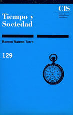Tiempo y sociedad, de Ramos Torre, Ramón | portada del libro