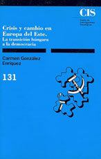 Crisis y cambio en Europa del Este, de González Enríquez, Carmen | portada del libro
