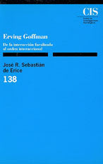 Erving Goffman, de Sebastián de Erice Sánchez-Ocaña, José R. | portada del libro