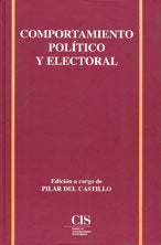 Comportamiento político y electoral, de CASTILLO | portada del libro