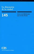 La dimensión de la ciudad, de Leal Maldonado, Jesús | portada del libro