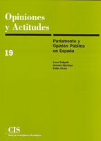 Parlamento y opinión pública en España, de Oñate, Pablo | portada del libro
