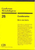 Cuestionarios, de Azofra Márquez | portada del libro