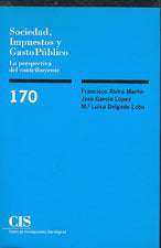 Sociedad, impuestos y gasto público, de Alvira Martín, Francisco | portada del libro