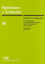 Europeos e inmigrantes, de Mateos, Araceli | portada del libro