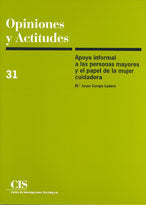 El apoyo informal a las personas mayores y el papel de la mujer cuidadora, de Campo Ladero, María Jesús | portada del libro