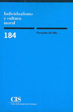 Individualismo y cultura moral, de Gil Villa, Fernando | portada del libro
