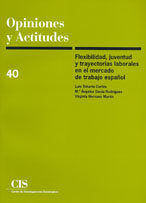 Flexibilidad, juventud y trayectorias laborales en el mercado de trabajo español, de Toharia Cortés, Luis | portada del libro
