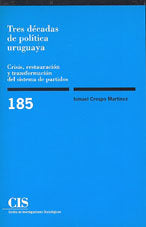 Tres décadas de política uruguaya, de Crespo Martínez, Ismael | portada del libro
