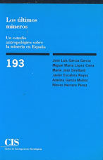 Los últimos mineros, de García García, José Luis | portada del libro