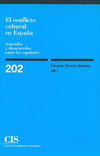 El conflicto cultural en España, de BERICAT,E. | portada del libro