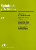 Indicadores de calidad de vida, de Sastre Cantero, María Jesús | portada del libro