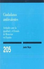 Ciudadanos ambivalentes, de Noya, Francisco Javier | portada del libro