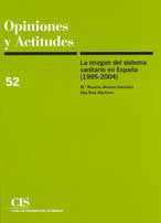 La imagen del sistema sanitario en España (1995-2004), de Álvarez González, M.ª Rosario | portada del libro