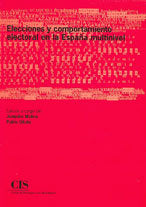 Elecciones y comportamiento electoral en la España multinivel, de MOLINS,JOAQUIN LOPEZ RODO | portada del libro