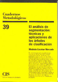 El análisis de segmentación, de Escobar Mercado, Modesto | portada del libro