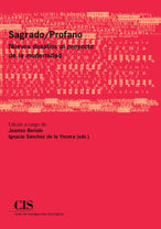 Sagrado/Profano, de BERIAIN,J. | portada del libro