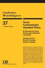 Teoría fundamentada "Grounded Theory", de Carrero Planes | portada del libro