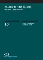 Análisis de redes sociales. Métodos y aplicaciones, de Wasserman, Stanley | portada del libro