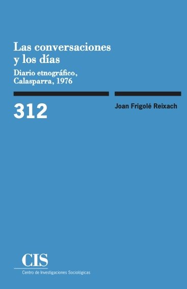 Las conversaciones y los días, de Frigolé Reixach, Joan | portada del libro
