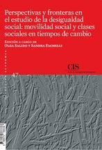 Perspectivas y fronteras en el estudio de la desigualdad social: movilidad social y clases sociales | portada del libro