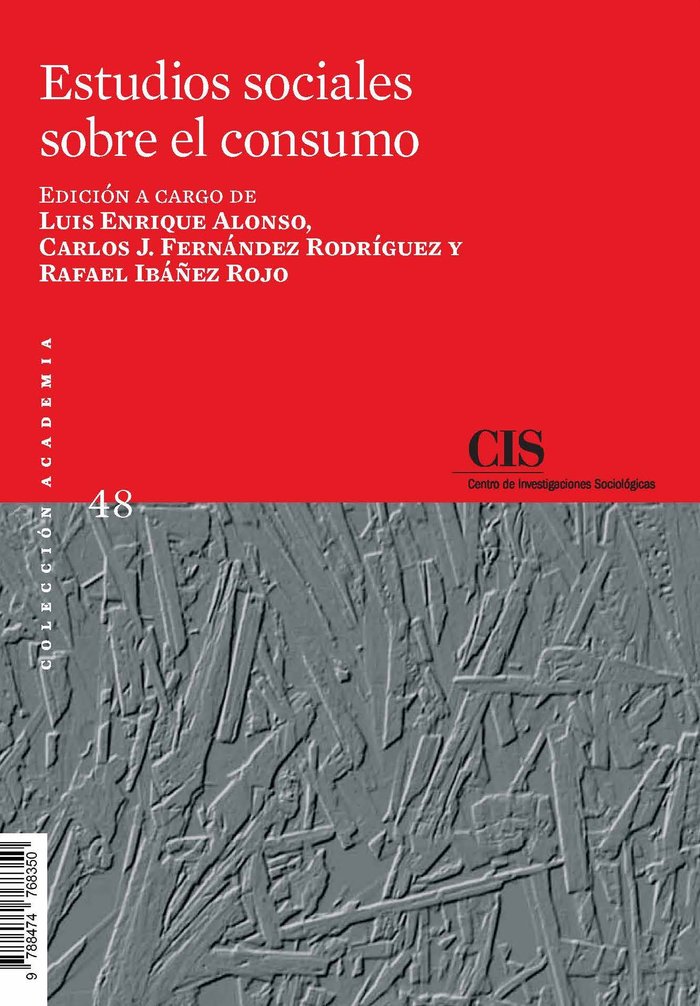 Estudios sociales sobre el consumo | portada del libro