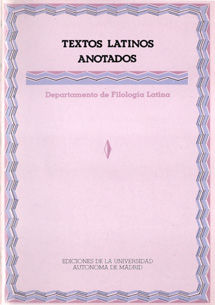 TEXTOS LATINOS ANOTADOS, de CASCON DORADO | portada del libro