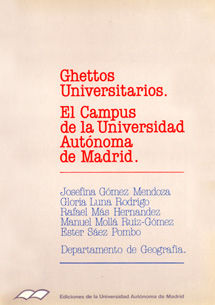 GHETOS UNIVERSITARIOS, de MAS HERNANDEZ | portada del libro