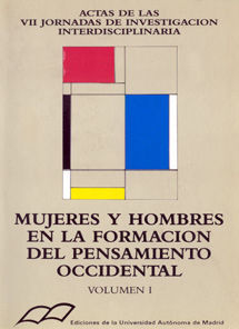 Mujeres y hombres en la formación del pensamiento occidental. Tomo I, de Amorós Puente | portada del libro