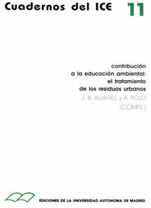 CONTRIBUCION A LA EDUCACION AMBIENTAL, de ALVAREZ, JOSE BERNARDO | portada del libro