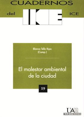 El malestar ambiental de la ciudad., de Tello Ripa | portada del libro