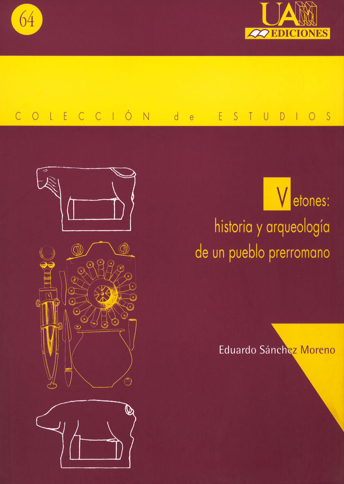Vetones: historia y arqueología de un pueblo prerromano, de Sánchez Moreno | portada del libro
