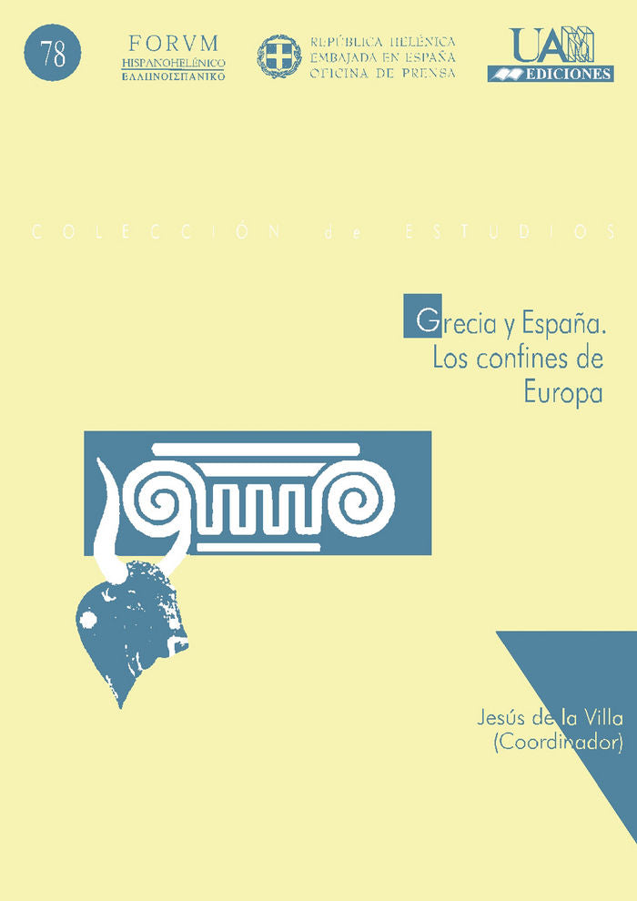 Grecia y España. Los confines de Europa (I), de De La Villa | portada del libro