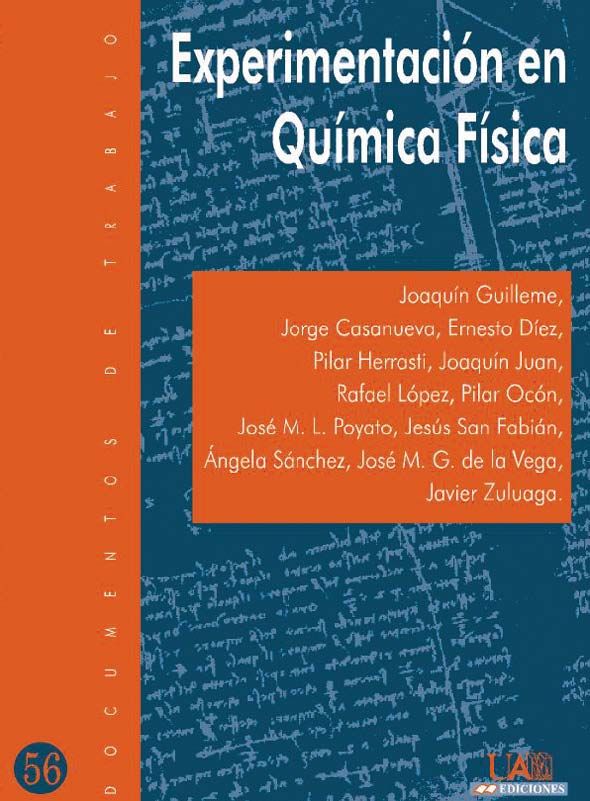 Experimentación en Química-Física, de Guilleme | portada del libro