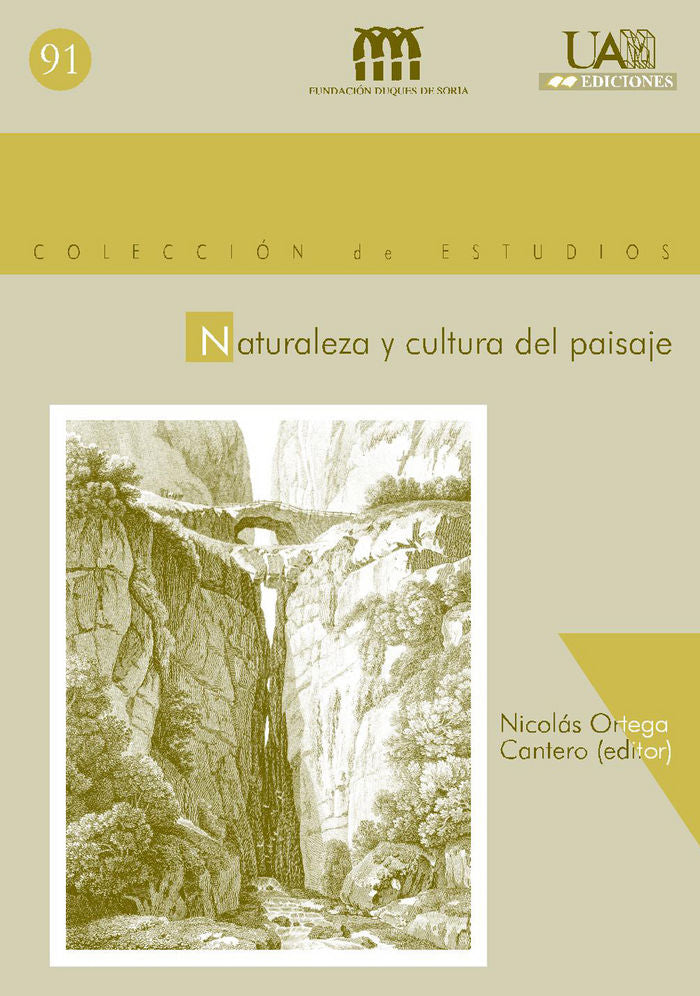 Naturaleza y cultura del paisaje, de Ortega Cantero | portada del libro