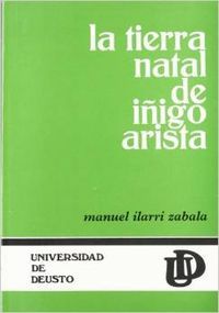 La tierra natal de Iñigo Arista, de Ilarri Zabala | portada del libro