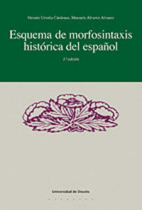 Esquema de morfosintaxis histórica del español, de Urrutia | portada del libro